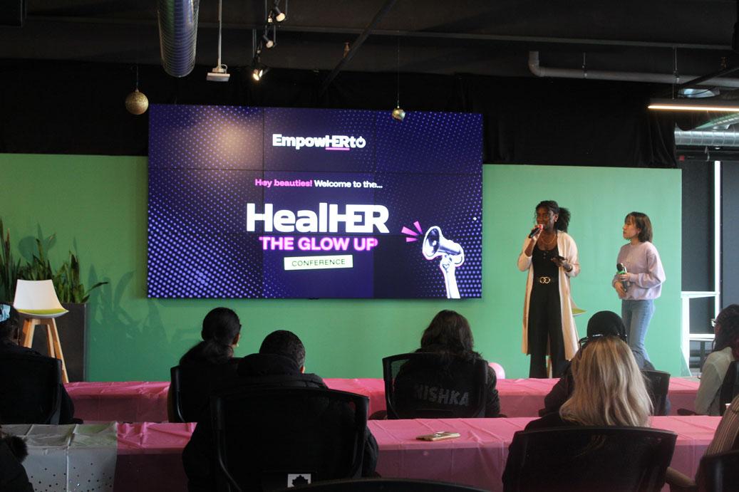 Speakers presenting at a previous HealHER conference