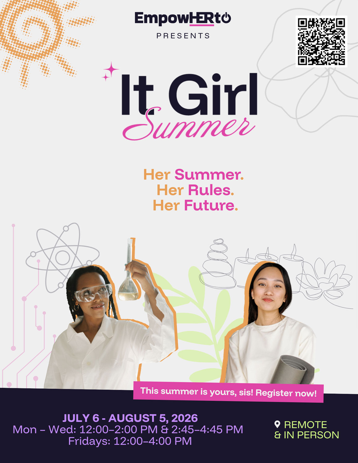 It Girl Summer Flyer