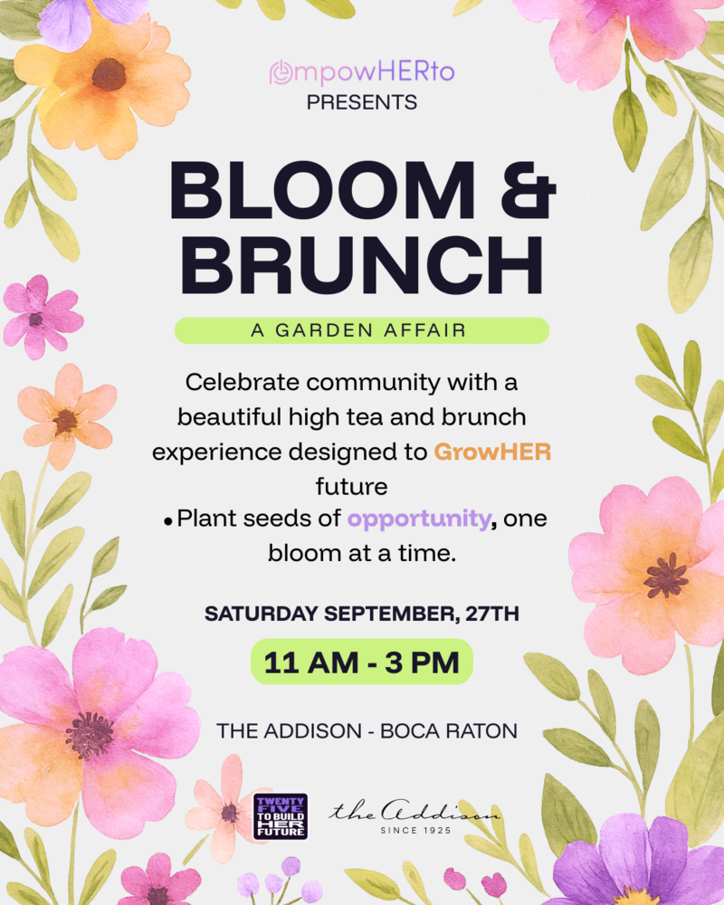 Bloom Brunch — join us! Tap to learn more.